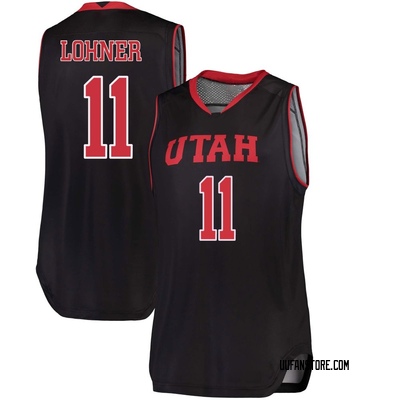 Women's Caleb Lohner Utah Utes Replica Performance Basketball Jersey - Black